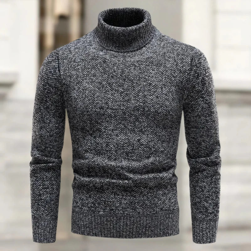 Montévre™ | Pull à col roulé en tricot luxueux