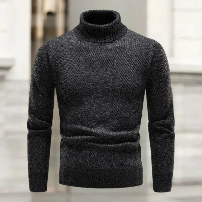 Montévre™ | Pull à col roulé en tricot luxueux