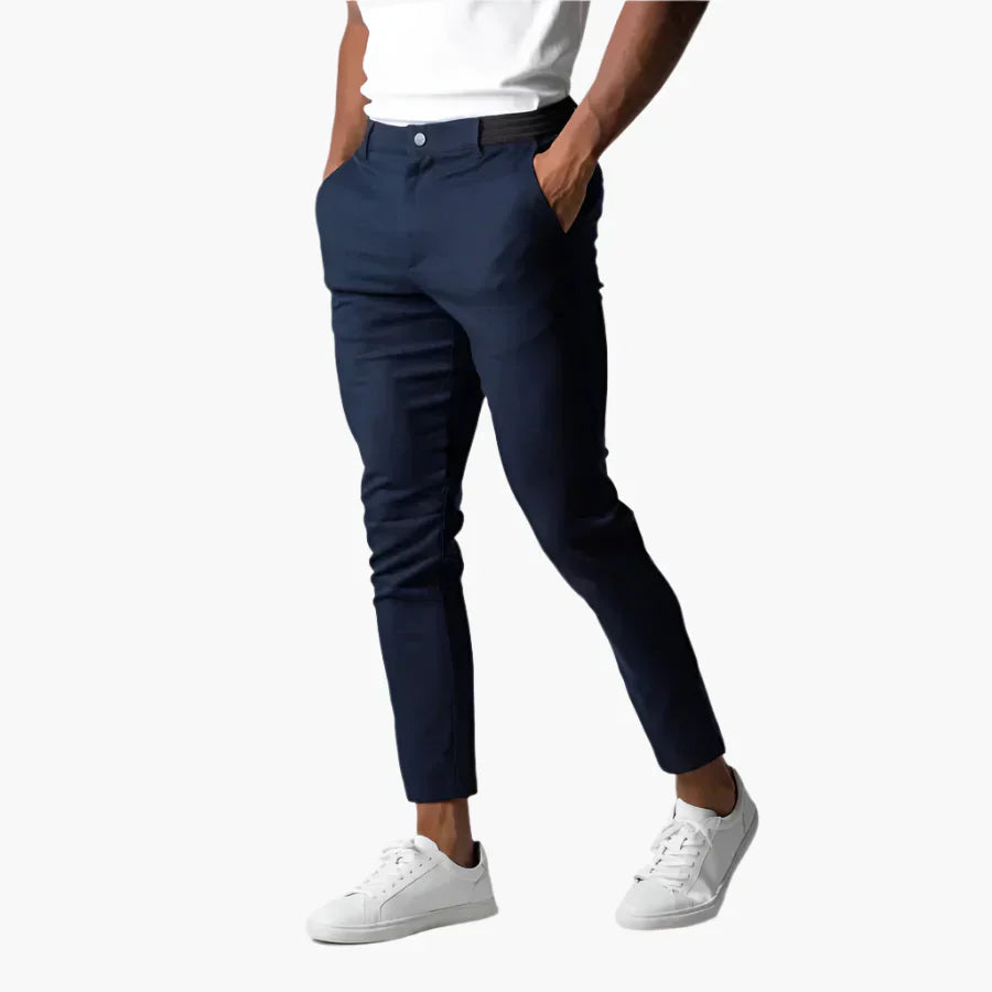 Montévre™ | Pantalon chino slim-fit pour hommes – Pantalon élégant pour affaires et loisirs, design moderne