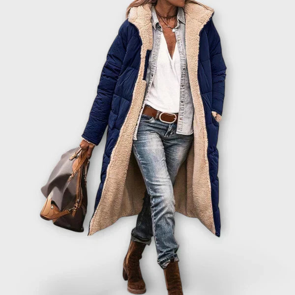 Manteau en pelage douillet Montévre™