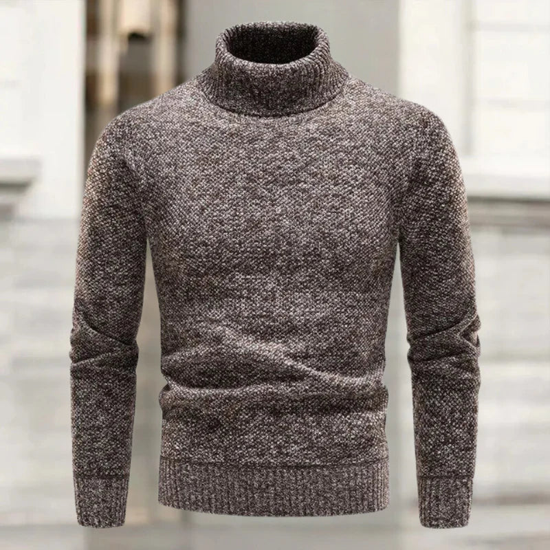 Montévre™ | Pull à col roulé en tricot luxueux