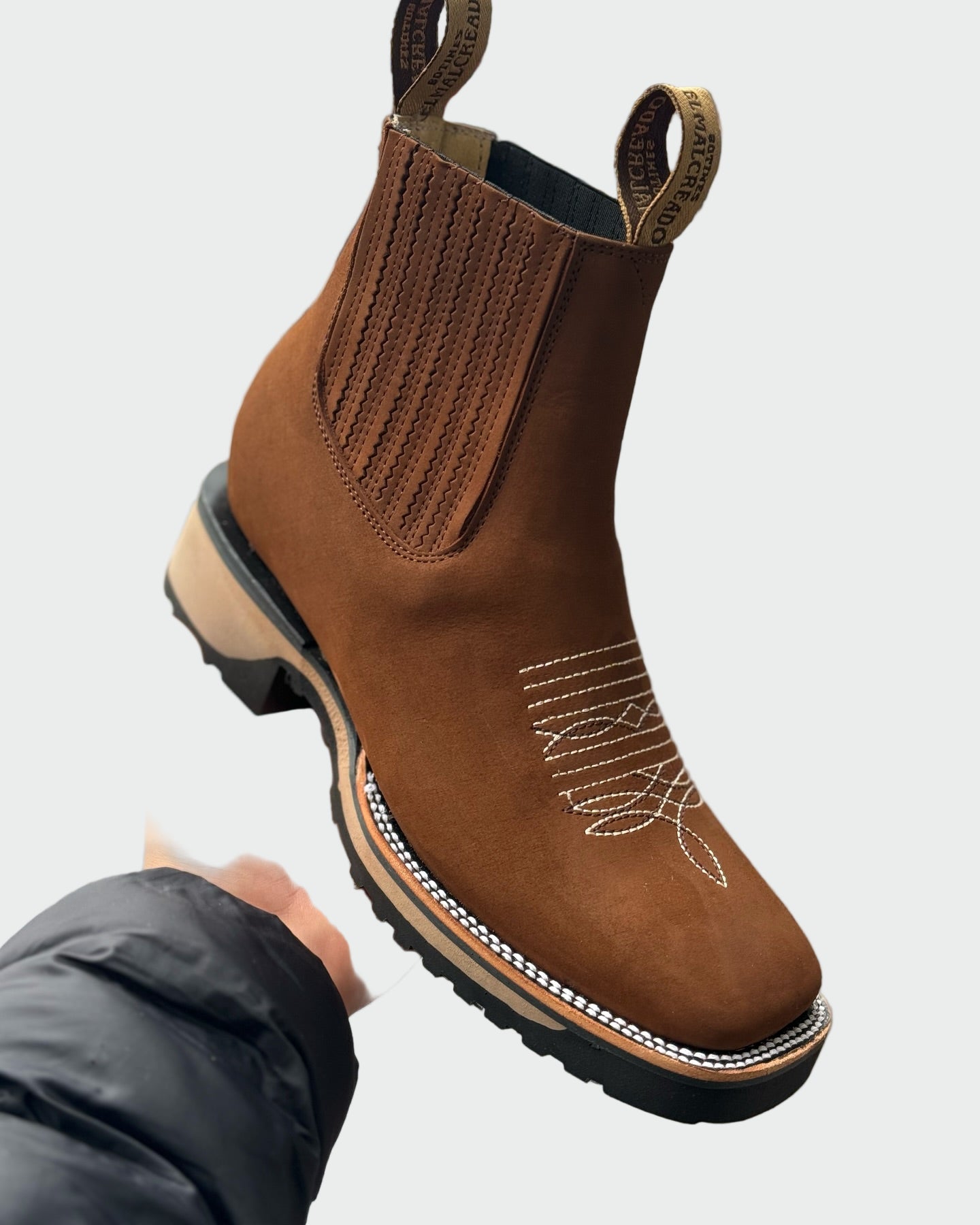 AlpenNord™ | Cowboy-Stiefel aus Leder