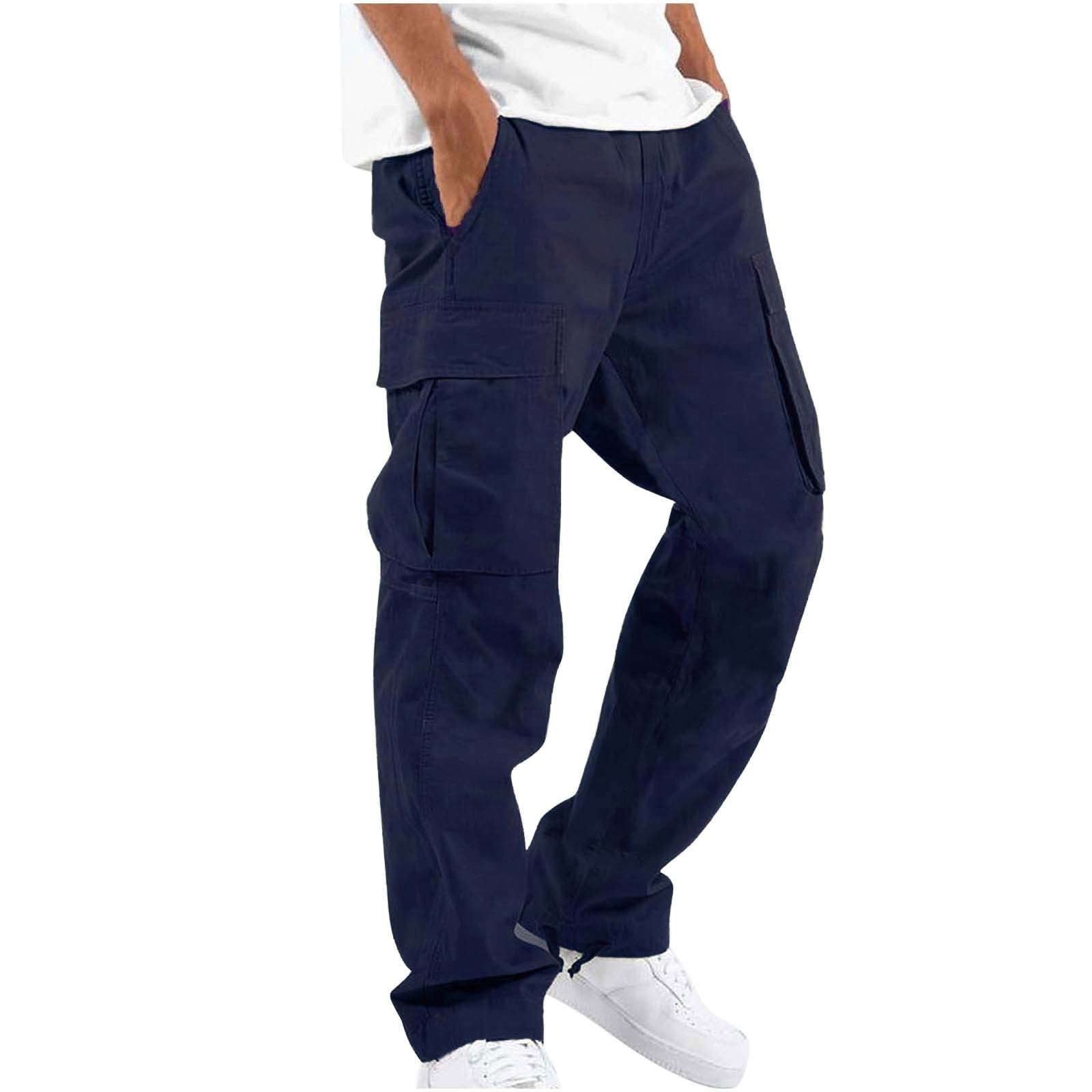 Montévre™ | Pantalon cargo pour homme à coupe large – Pantalon de loisirs et utilitaire