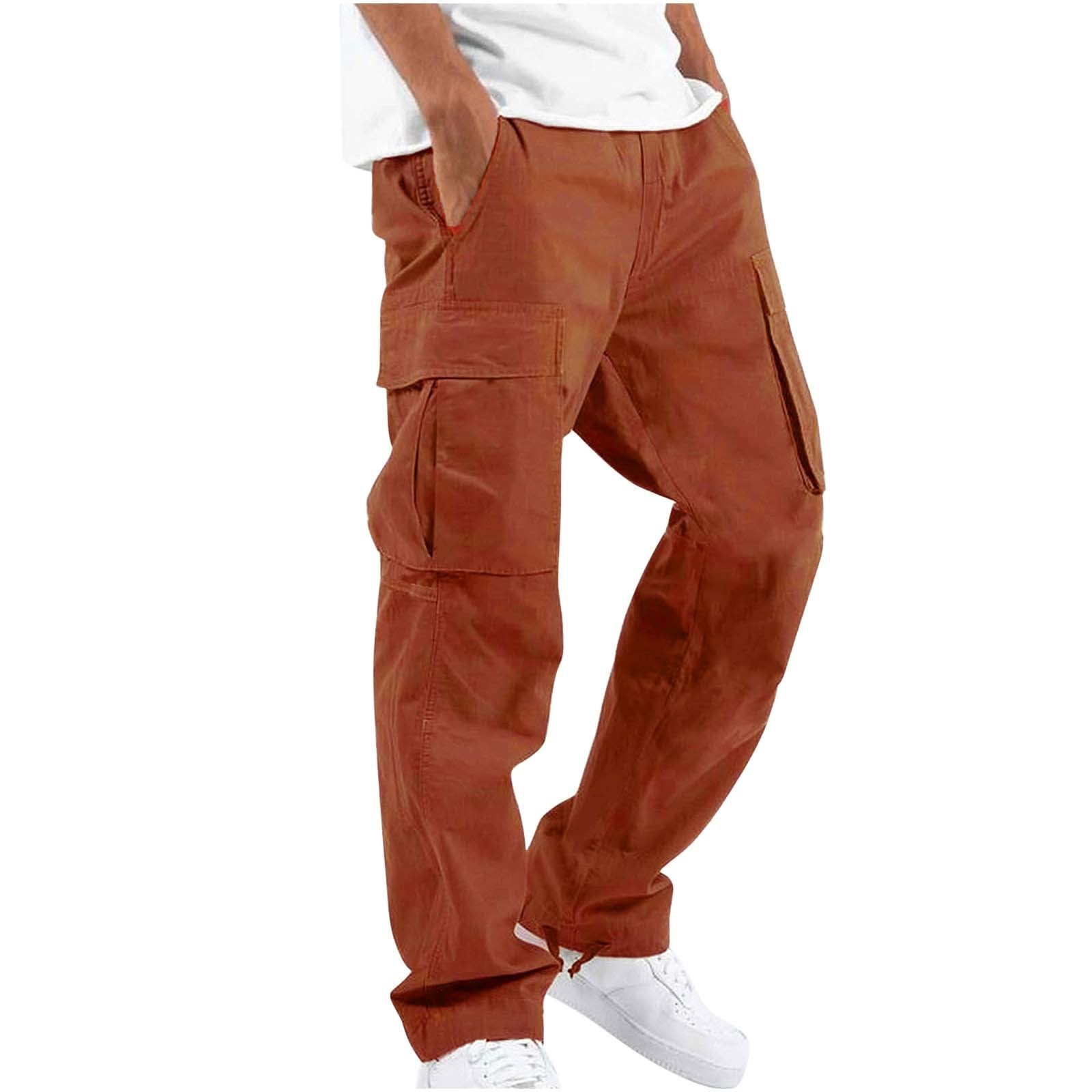 Montévre™ | Pantalon cargo pour homme à coupe large – Pantalon de loisirs et utilitaire