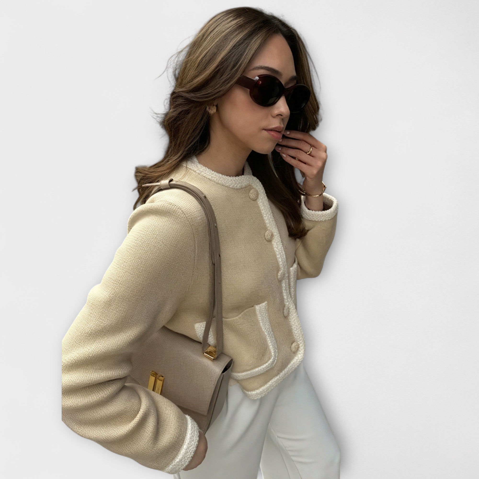 AlpenNord™ | Cardigan classique avec poches zippées