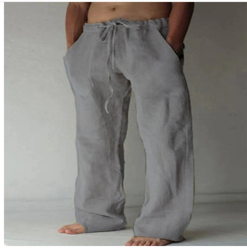 Montévre™ | Pantalon décontracté pour homme de style japonais – Lâche, respirant et moderne pour la vie quotidienne et les vacances