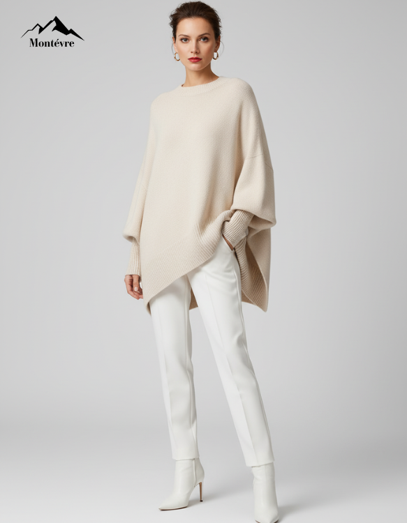 Montévre | Pull élégant en laine mélangée