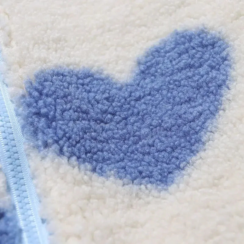 Montévre™ | Veste réversible avec petits cœurs