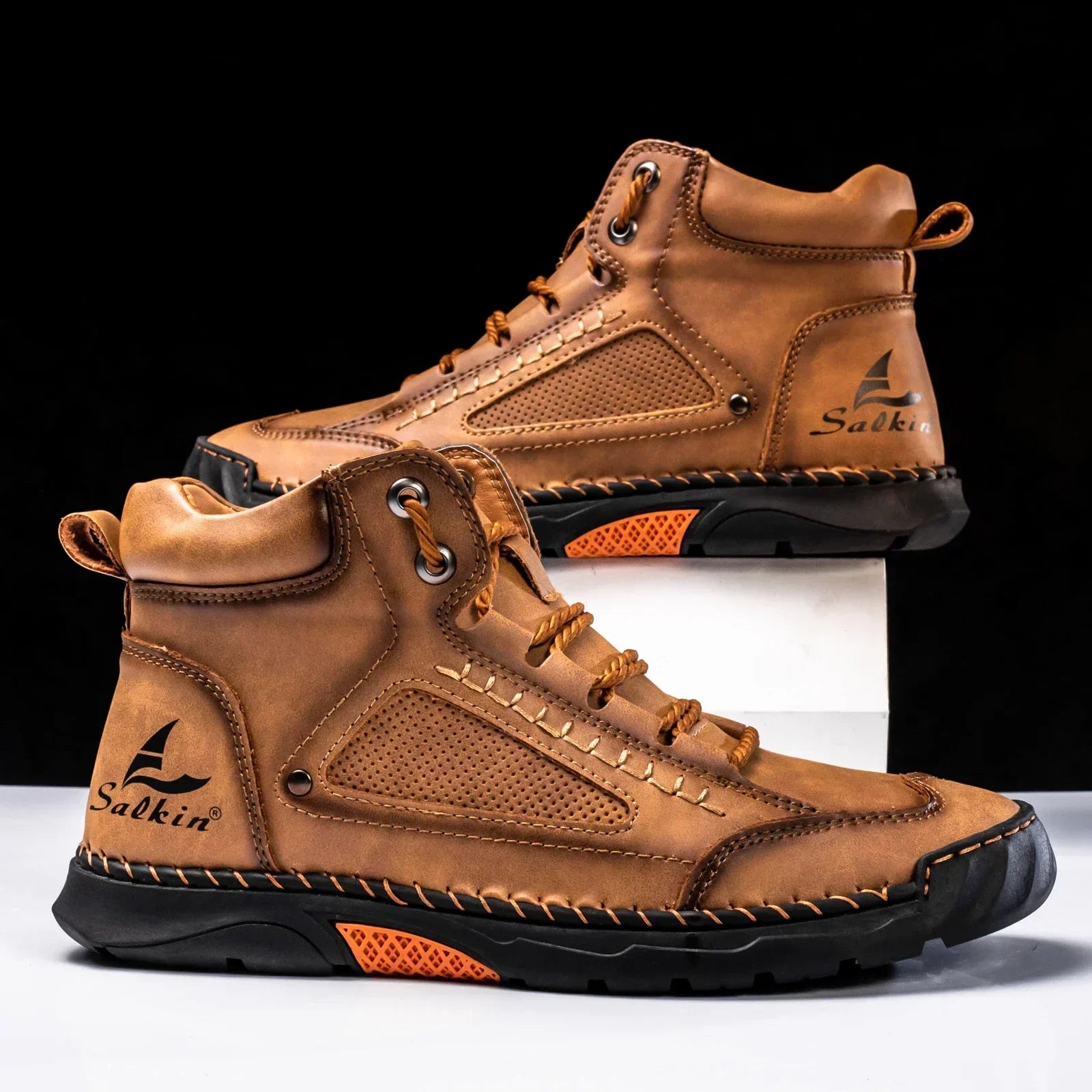 AlpenNord™ | Chaussures montantes en cuir St. Moritz