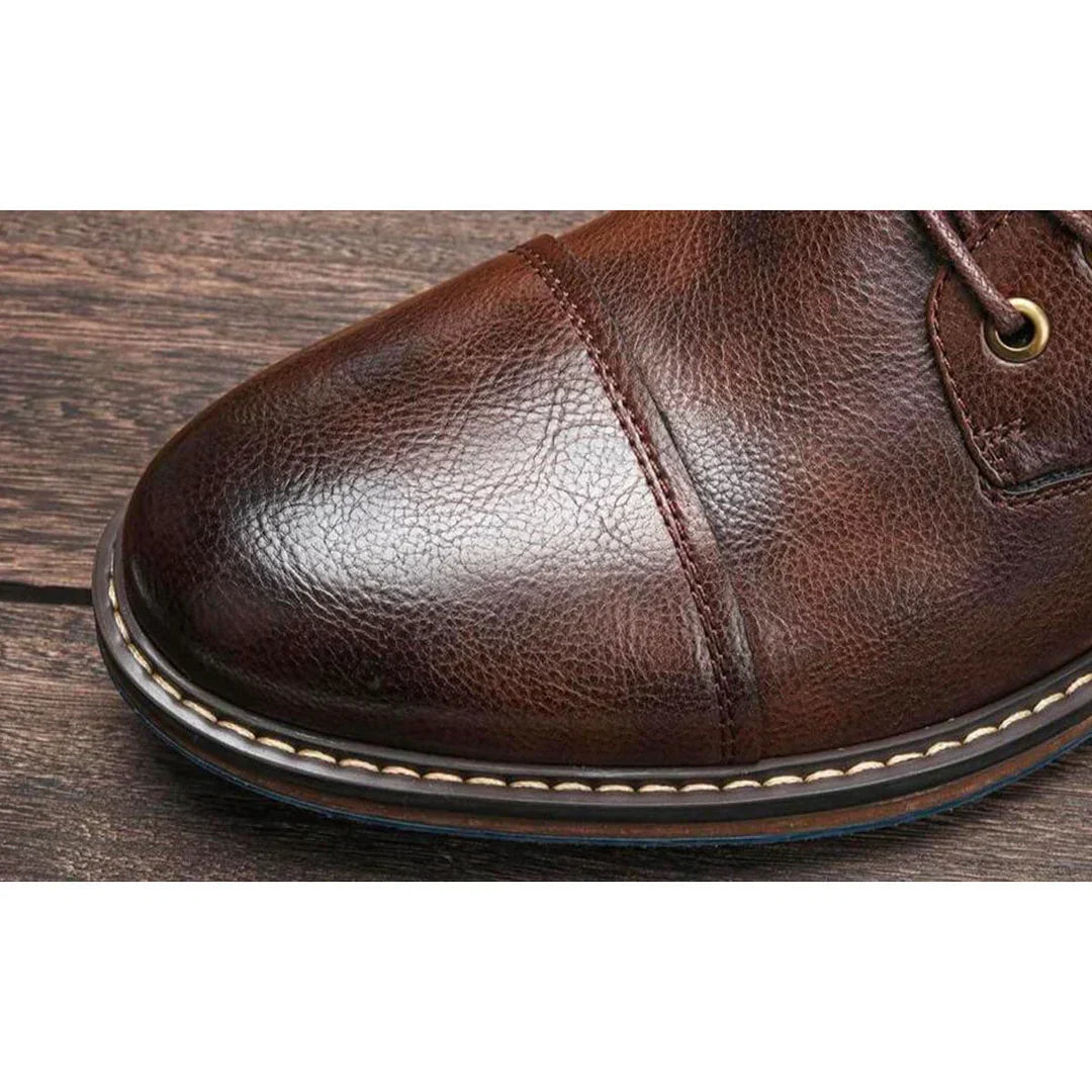 AlpenNord™ | Bottes Oxford en cuir