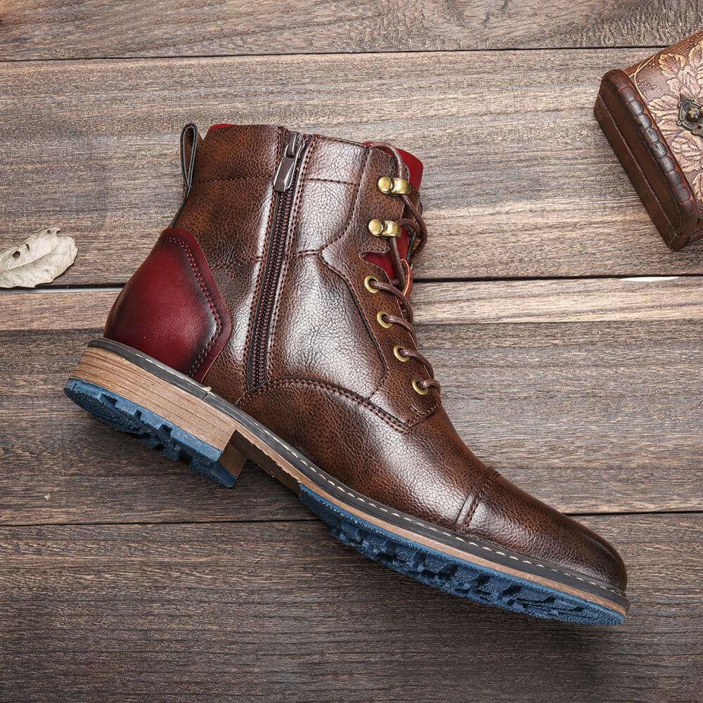 AlpenNord™ | Bottes Oxford en cuir