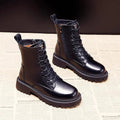 AlpenNord™ | Elegante Winterstiefel aus schwarzem Leder